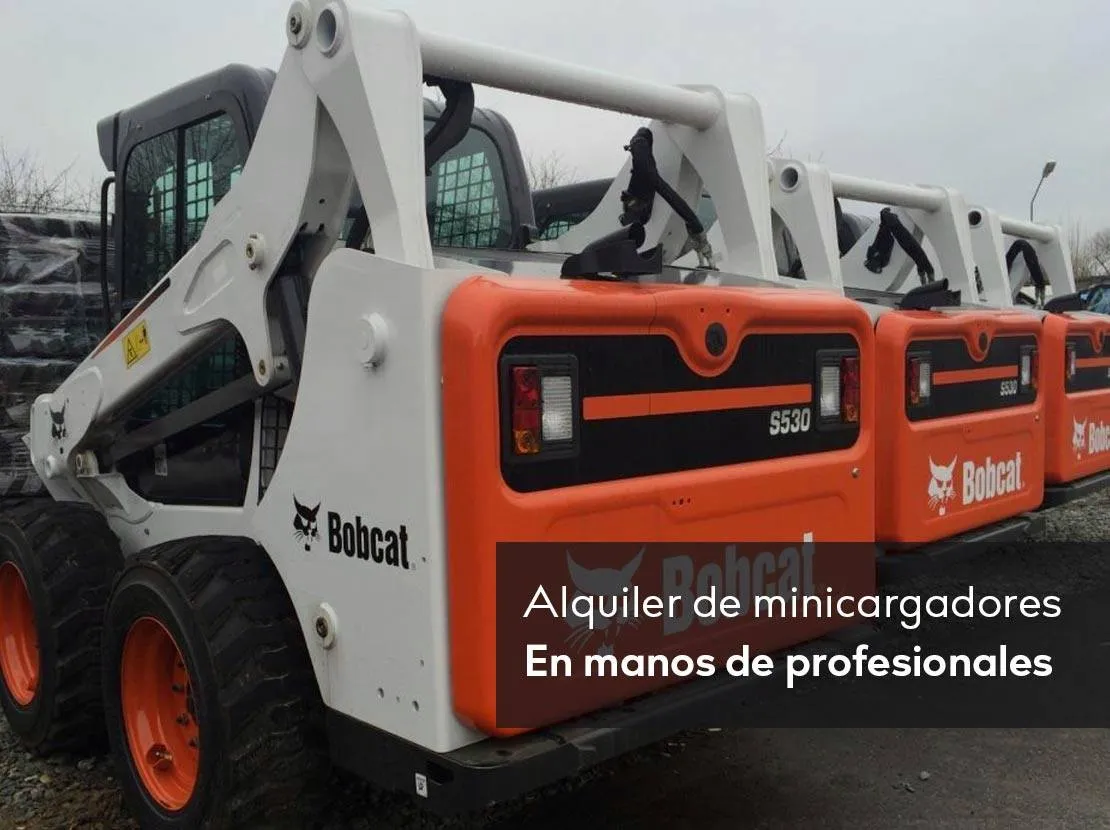 8 Ventajas de hacer el alquiler de minicargadores Bobcat con los profesionales