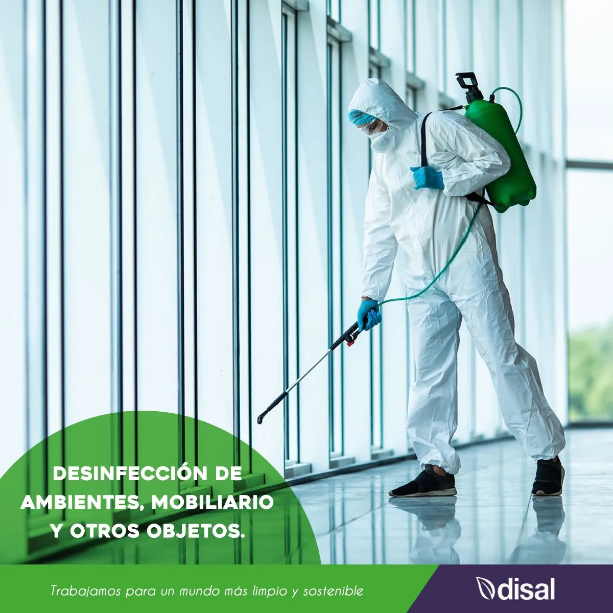 DISAL PERÚ – DESINFECCIÓN DE AMBIENTES