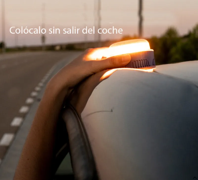 Cambiar los triángulos de señalización por balizas luminosas ¿obligatorio o recomendable?