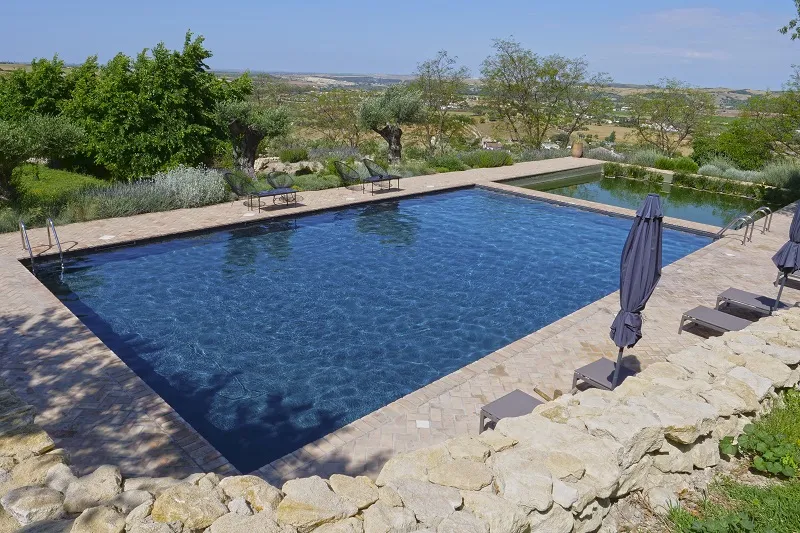 Tipos de diseños de piscinas con liner armado Elbe Blue Line