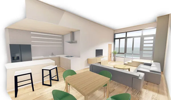 Cambio de uso de local a vivienda