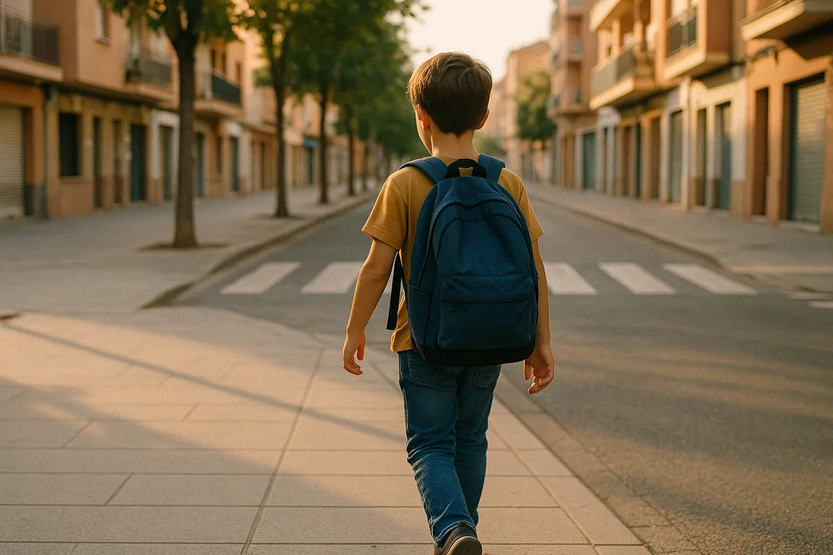 Niños que van solos al colegio: a qué edad y cómo prepararlos