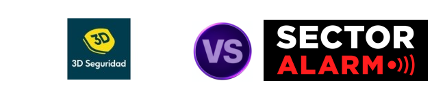 Comparativa 3D Seguridad Vs Sector Alarm