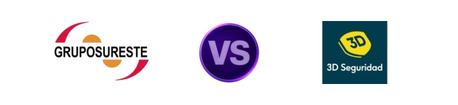 Comparativa Grupo Sureste Vs 3D Seguridad