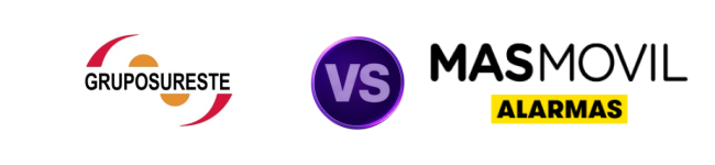 Comparativa Grupo Sureste Vs Masmovil Alarmas